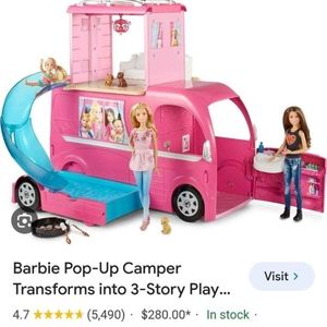 Barbie van